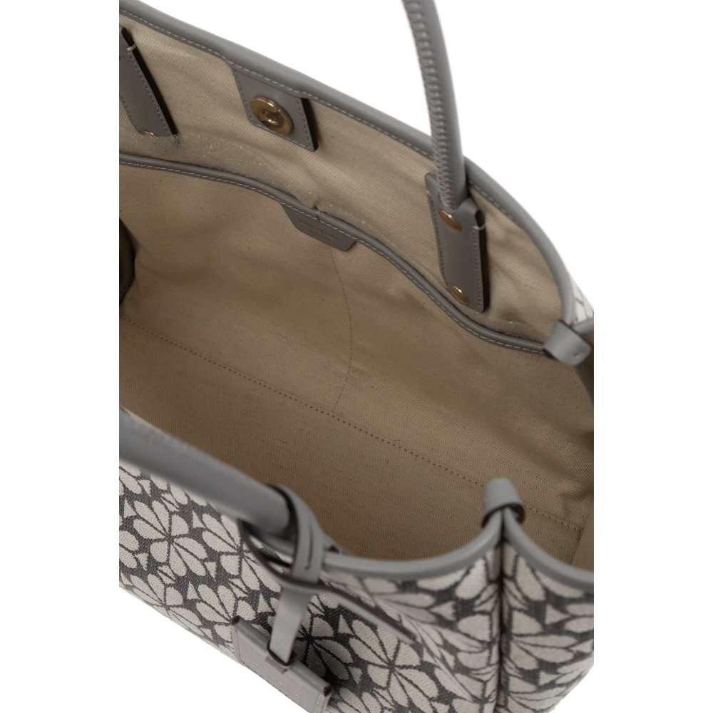 Kate Spade Bloemen tote tas shopper type Gray Dames