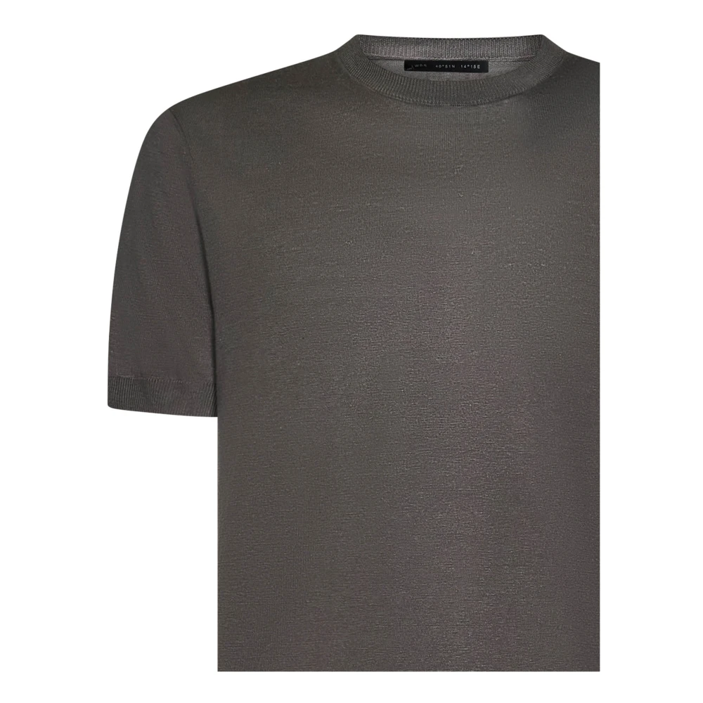 Low Brand T-Shirts Gray Heren