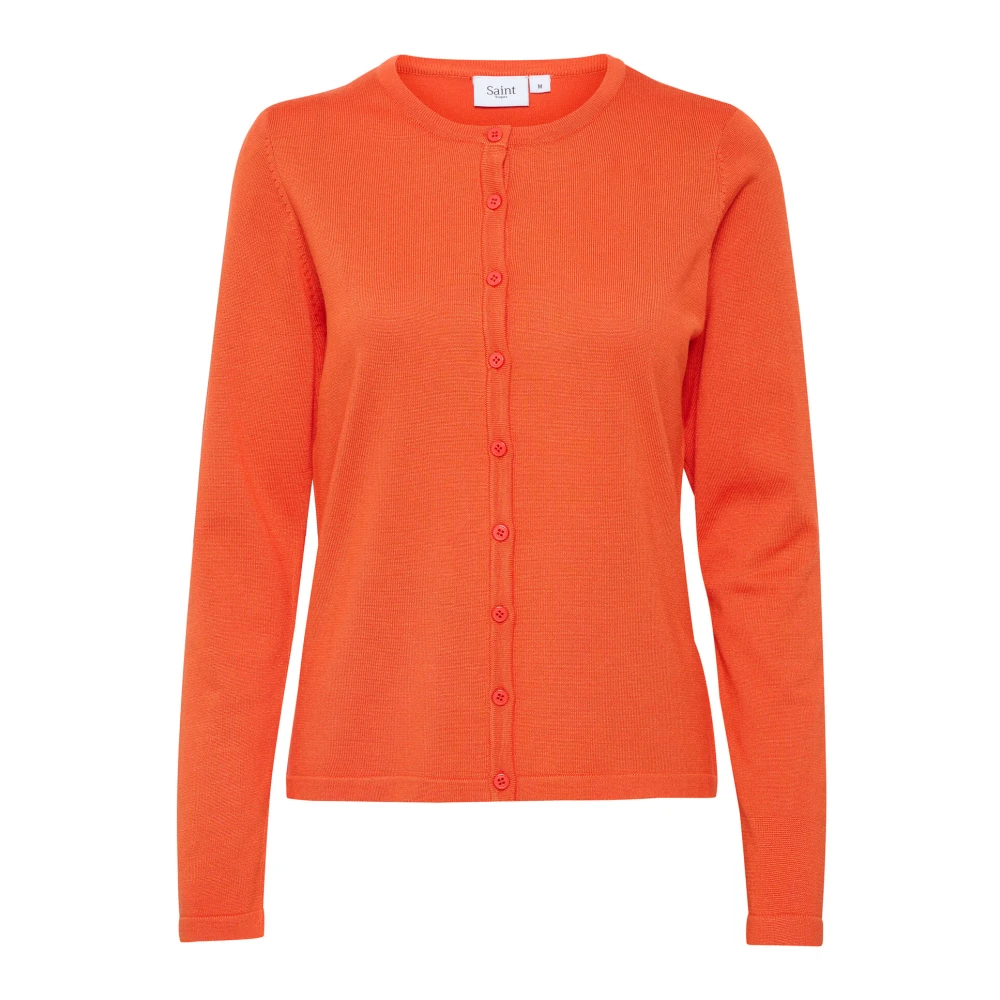 Saint Tropez Cardigans Orange Dames