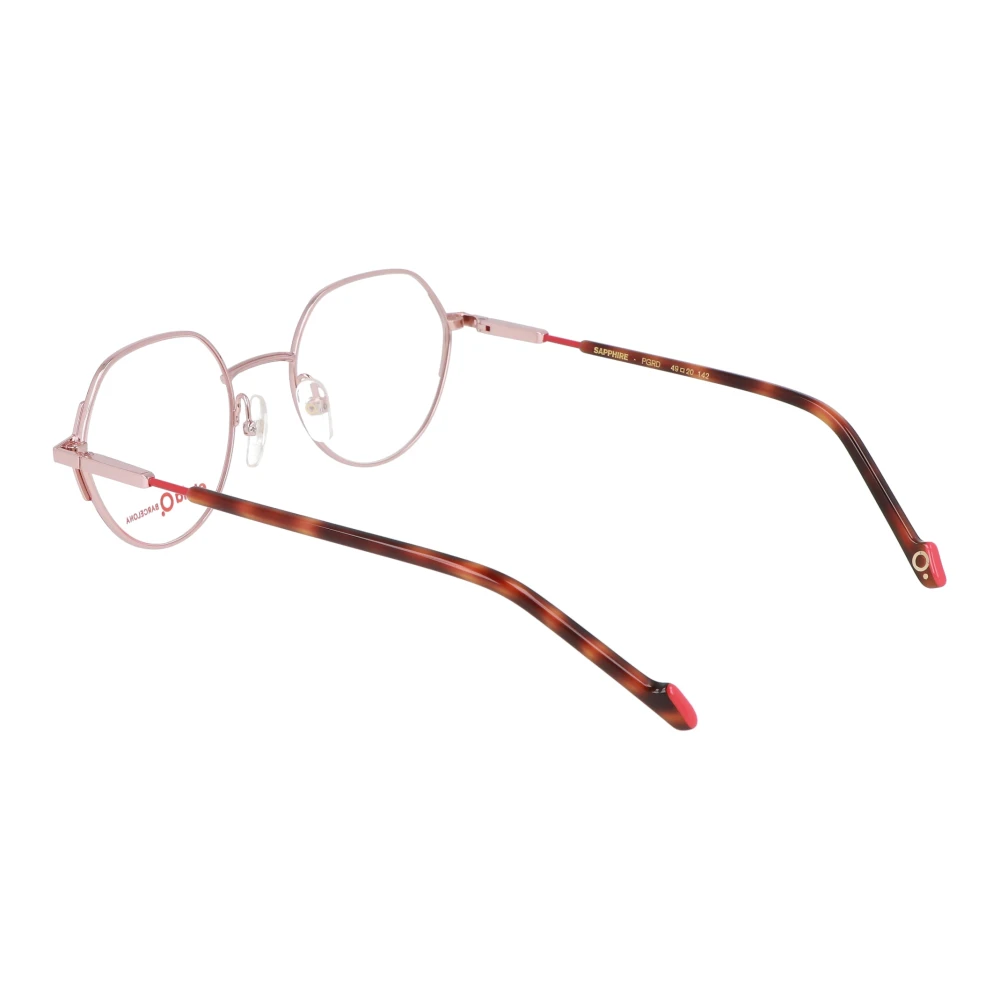 Etnia Barcelona Ronde Metalen Frame Bril Sapphire Pink Unisex