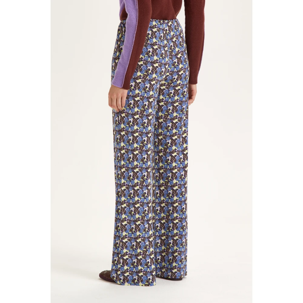 Maliparmi Jersey Broek Multicolor Dames