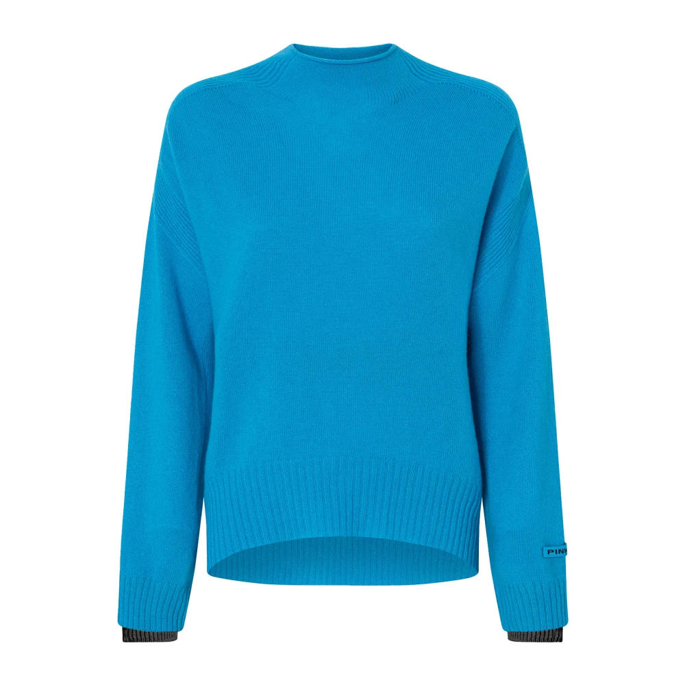 pinko Stijlvolle Gebreide Collectie Blue Dames