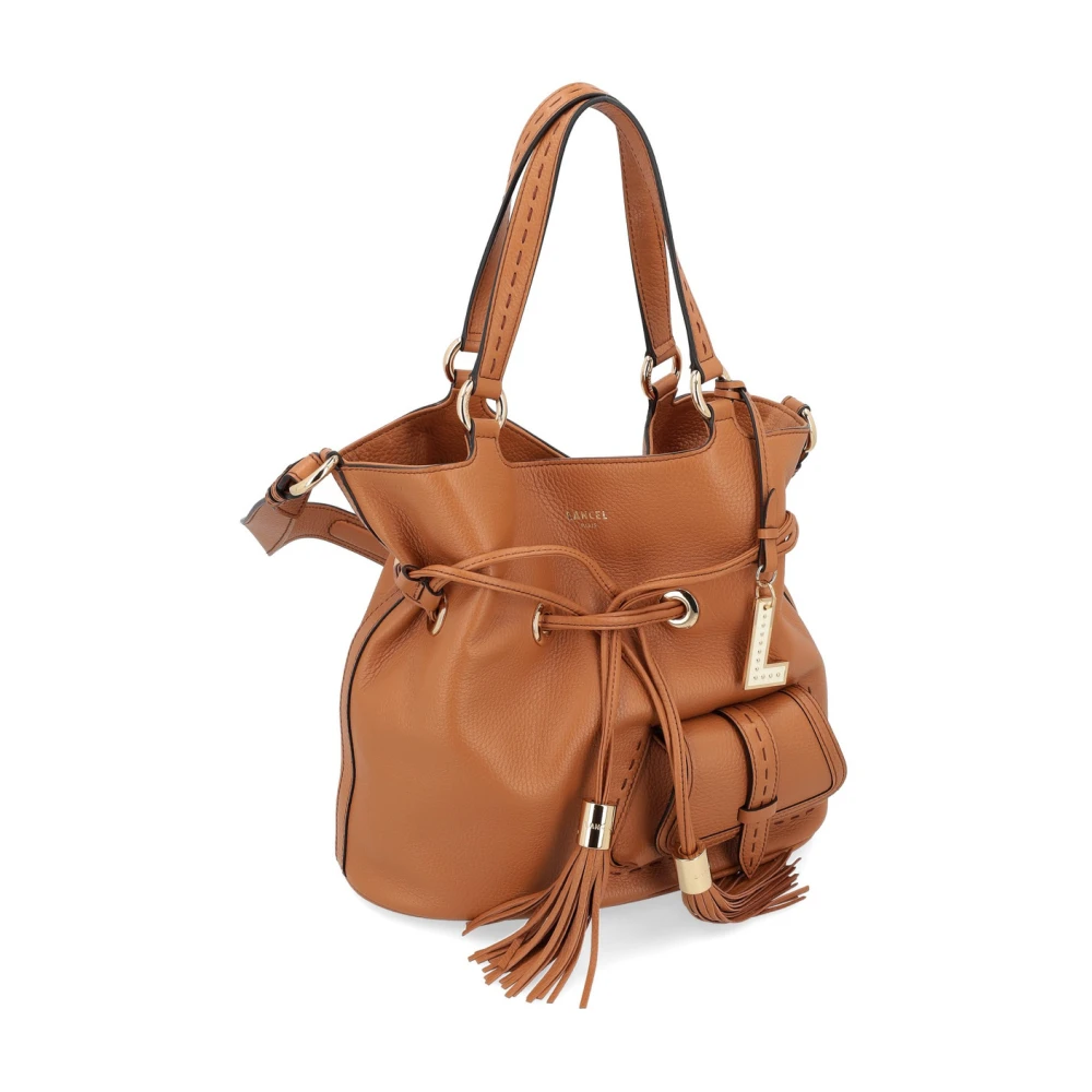 Lancel Stijlvolle Flirt Camel Handtas Brown Dames