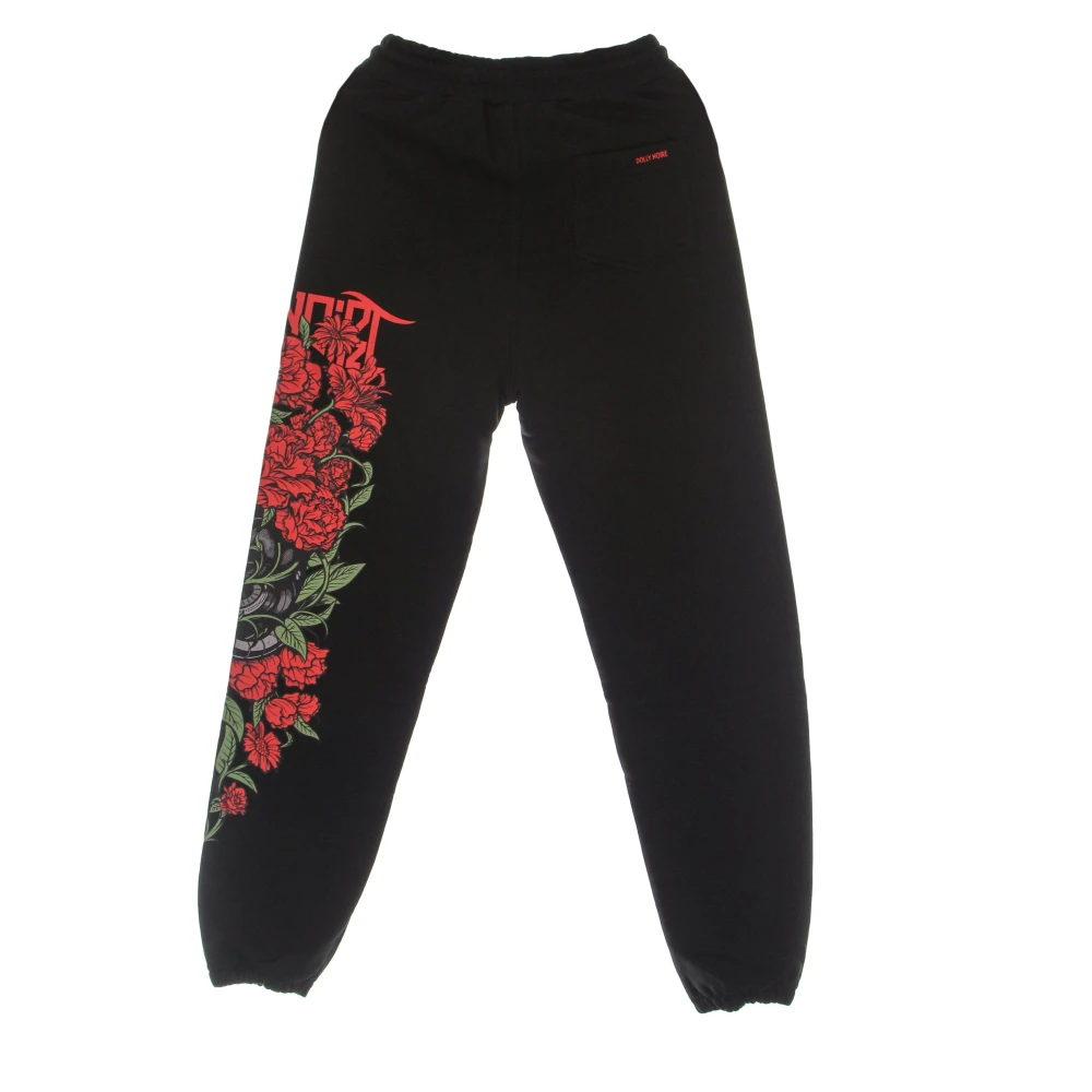 Dolly Noire Rode Lichtgewicht Trainingsbroek Black Heren