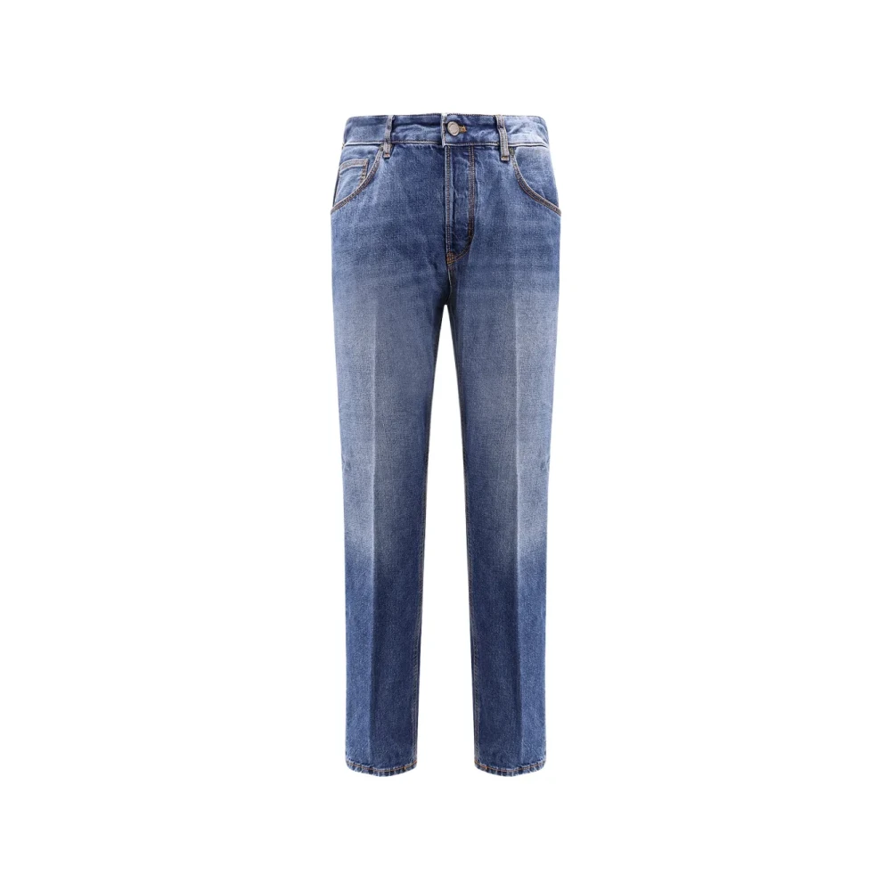 Pt Torino Men's Blue Raggae Slim-Fit Jeans - Slim Fit Jeans - W33 - Jeans