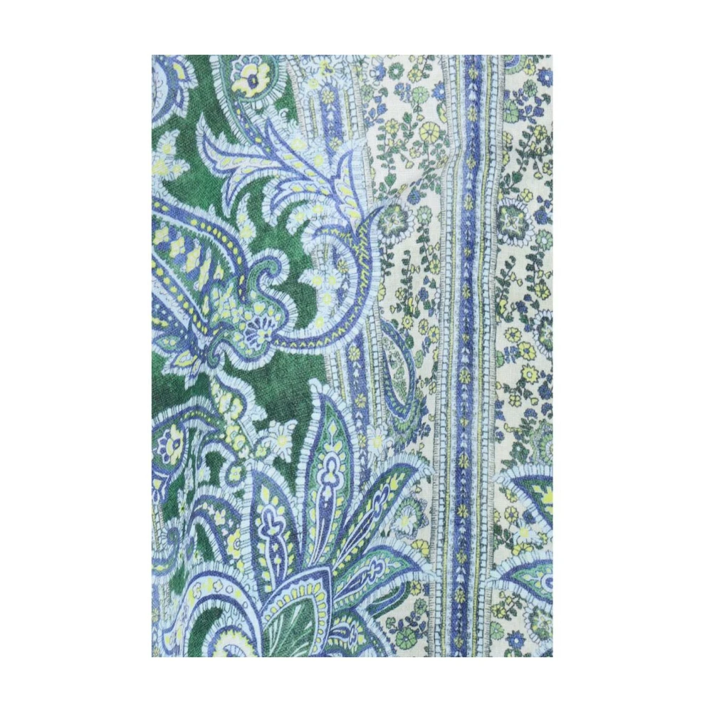 Zimmermann Paisley Print Mouwloze Mini Jurk Multicolor Dames