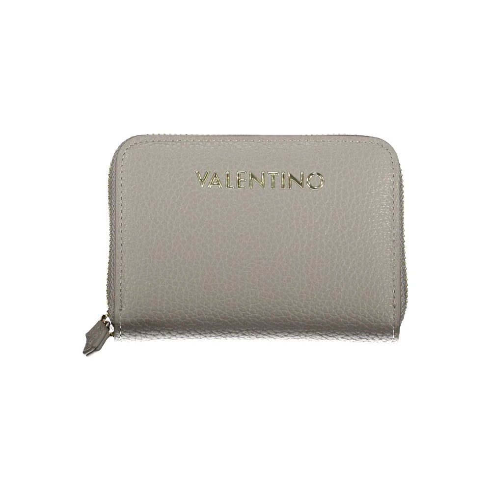 Valentino By Mario Valentino Women's Gray 6-Compartment Wallet