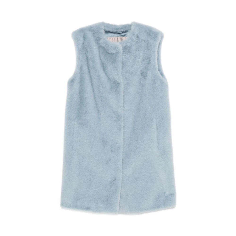 Herno , Waistcoats, Female, Blue, M, Jackets