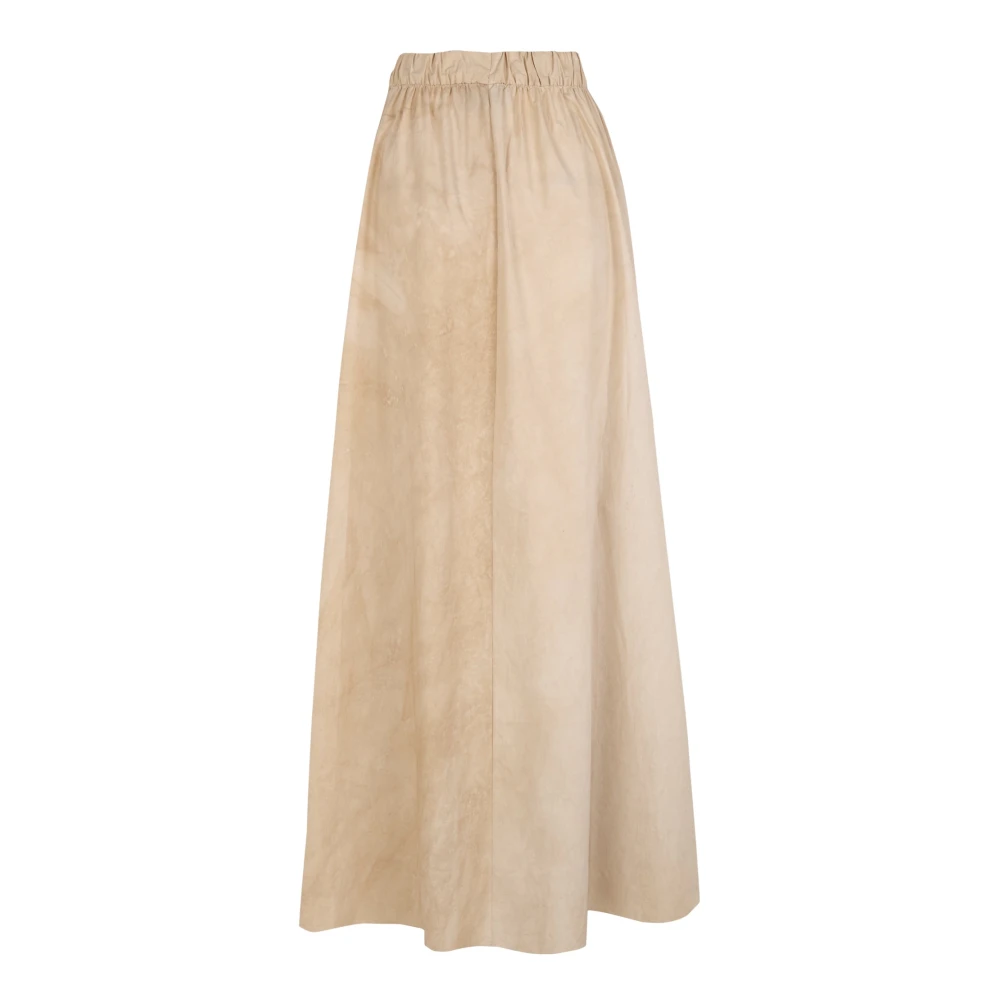Cortana Yoko lange beige maltinto rok Beige Dames