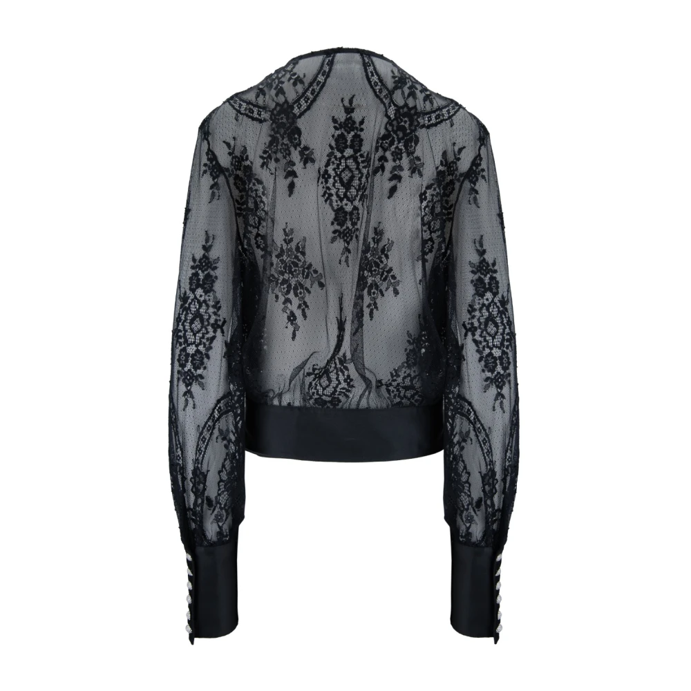 Aniye By Bloes met bloemenborduursel Black Dames