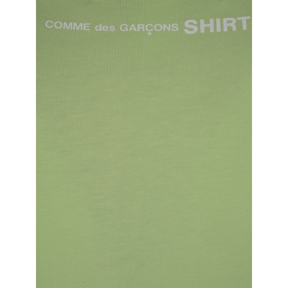 Comme des Garçons Groene Gebreide Heren T-Shirt Green Heren