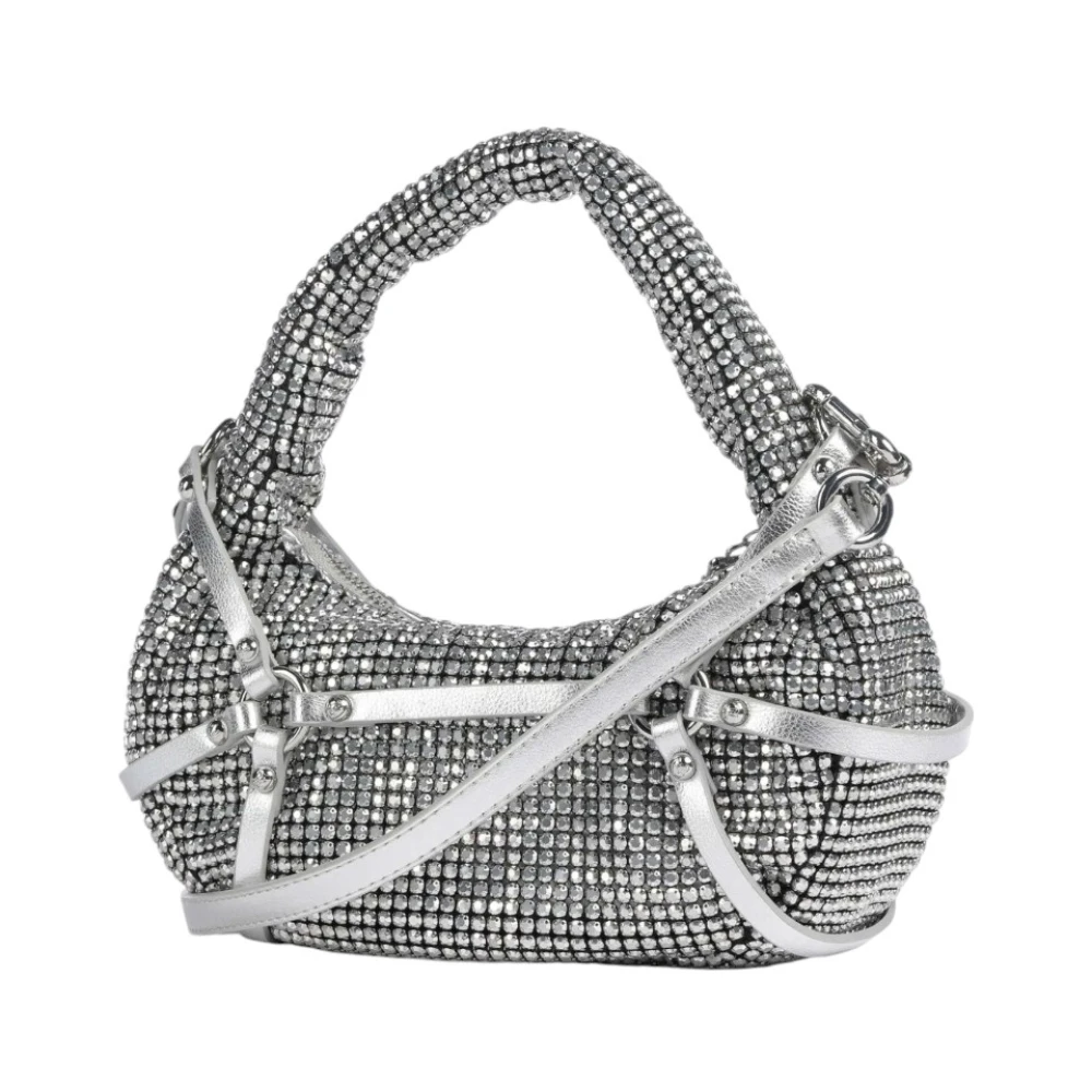 Juicy Couture Stijlvolle Leren Tas Gray Dames