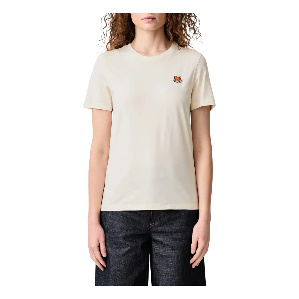 MAISON KITSUNE' T-Shirt In Cotone Fox Head - Immagine 3