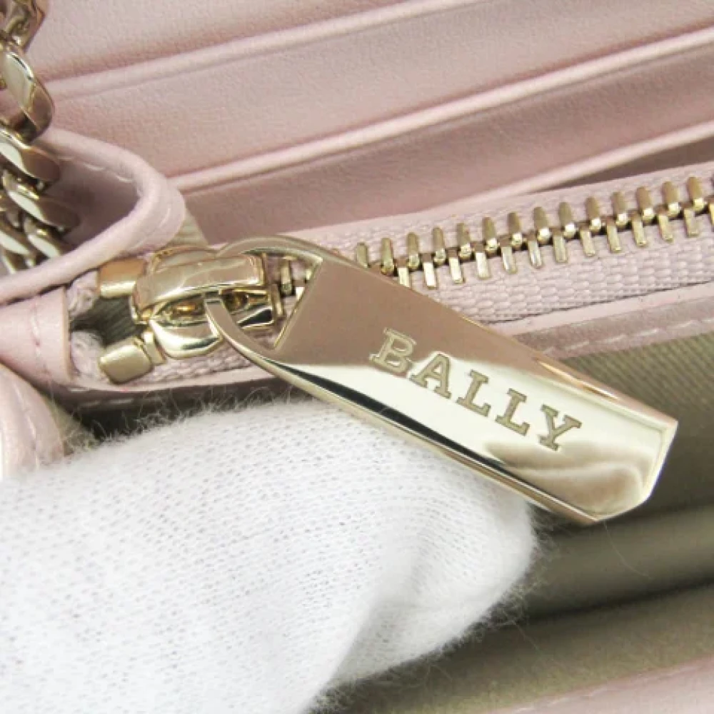 Bally Pre-owned Leather shoulder-bags Pink Dames