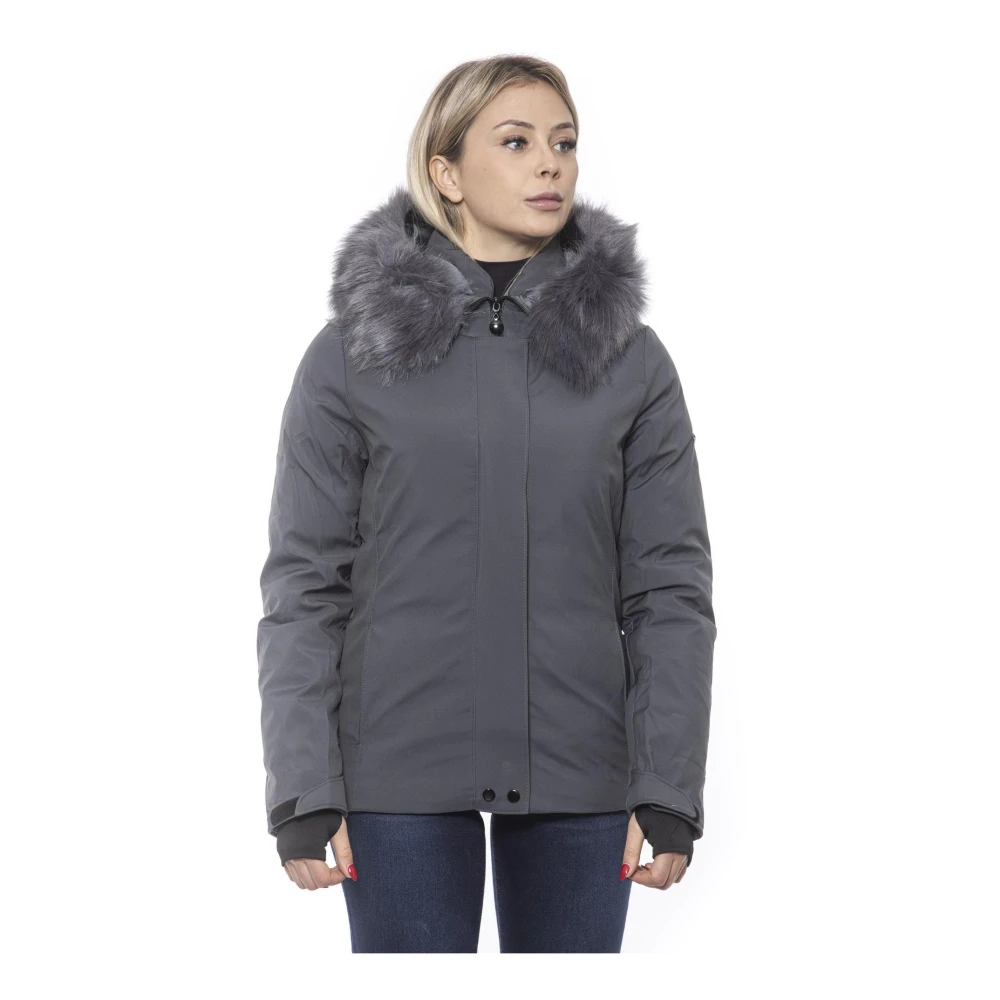 Trussardi Grijze Damesjas met Capuchon Gray Dames