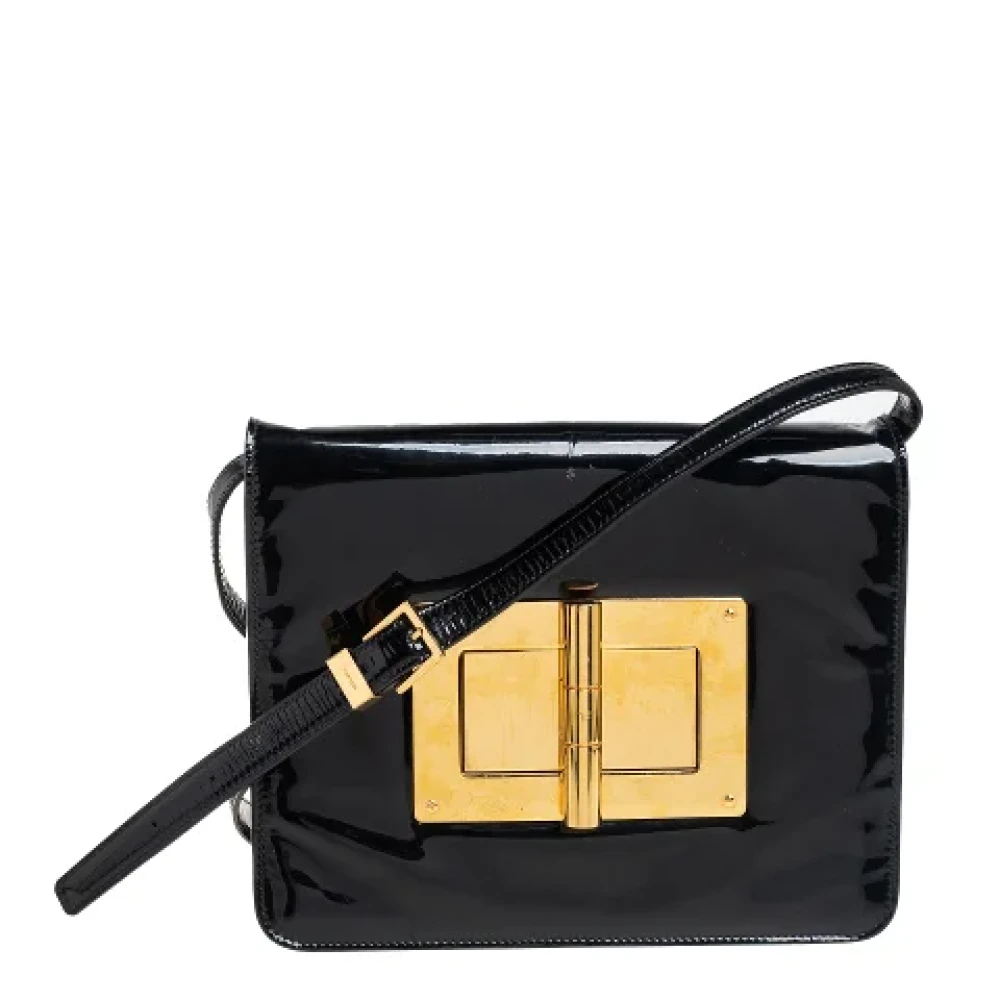 Tom Ford Pre-owned Leather shoulder-bags Black Dames