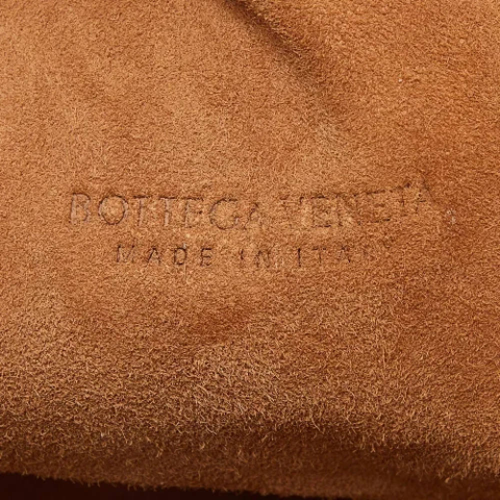 Bottega Veneta Vintage Pre-owned Leather clutches Beige Dames