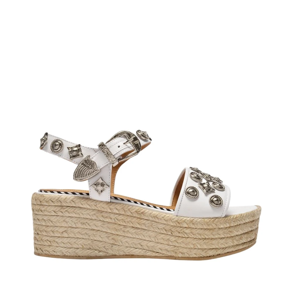 Toga Pulla Wedges White Dames