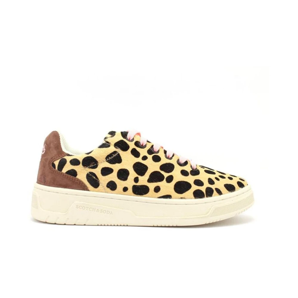 Scotch & Soda Leo Pony Sneakers Heren Schoenen Veelkleurig Multicolor