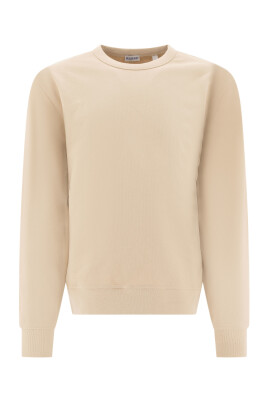 sweatshirt-beige-avec-logo-chevalier