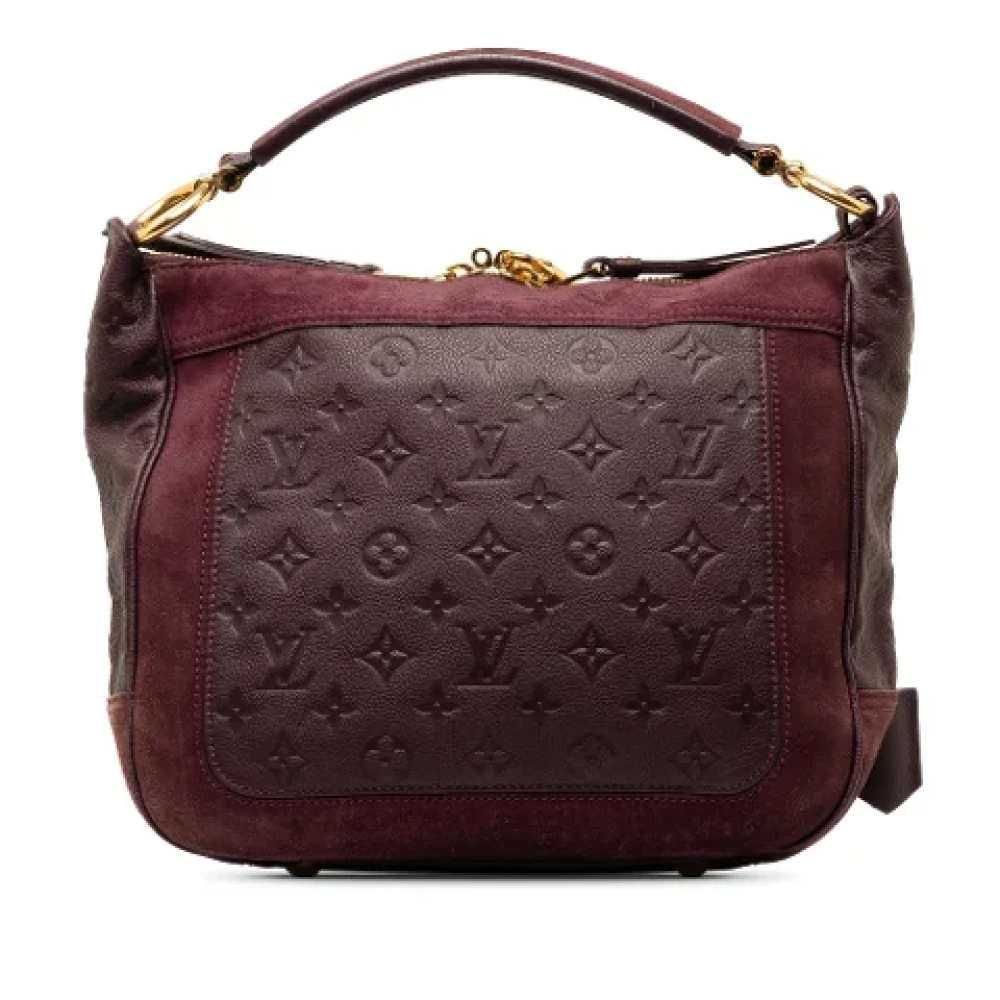 Louis Vuitton Vintage Pre-owned Leather shoulder-bags Purple Dames