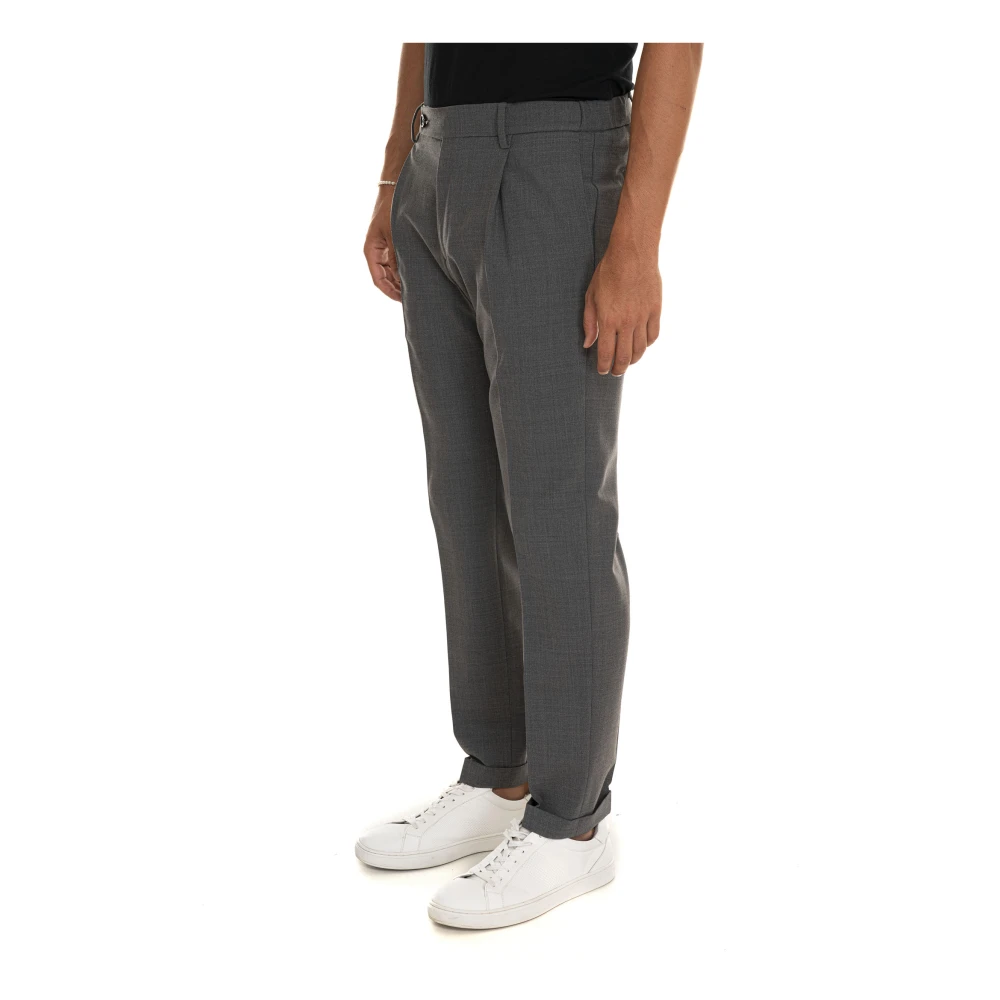 Berwich Retro Chino Broek Gray Heren