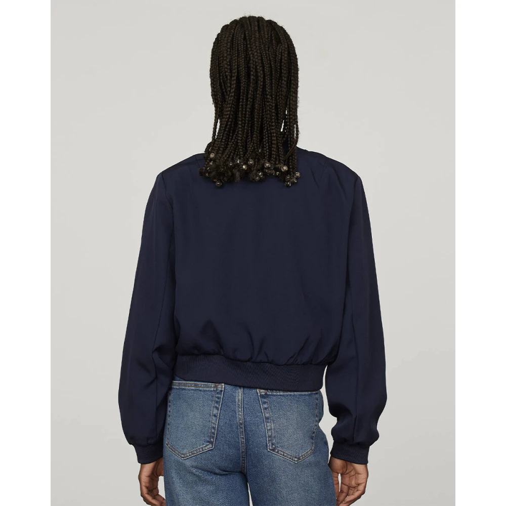 Sisters Point Elegant Blazer Blue Dames