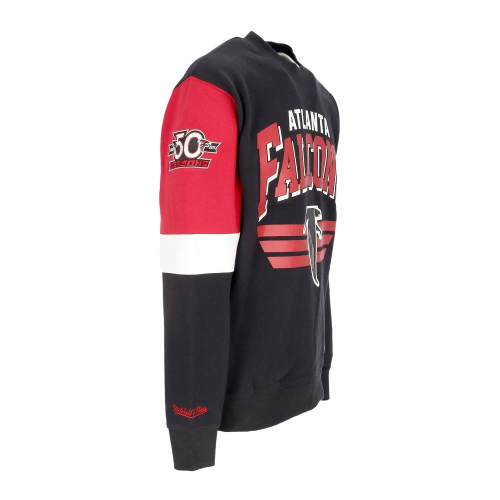 Mitchell & Ness Atlanta Falcons NFL Crewneck Sweatshirt Multicolor Heren