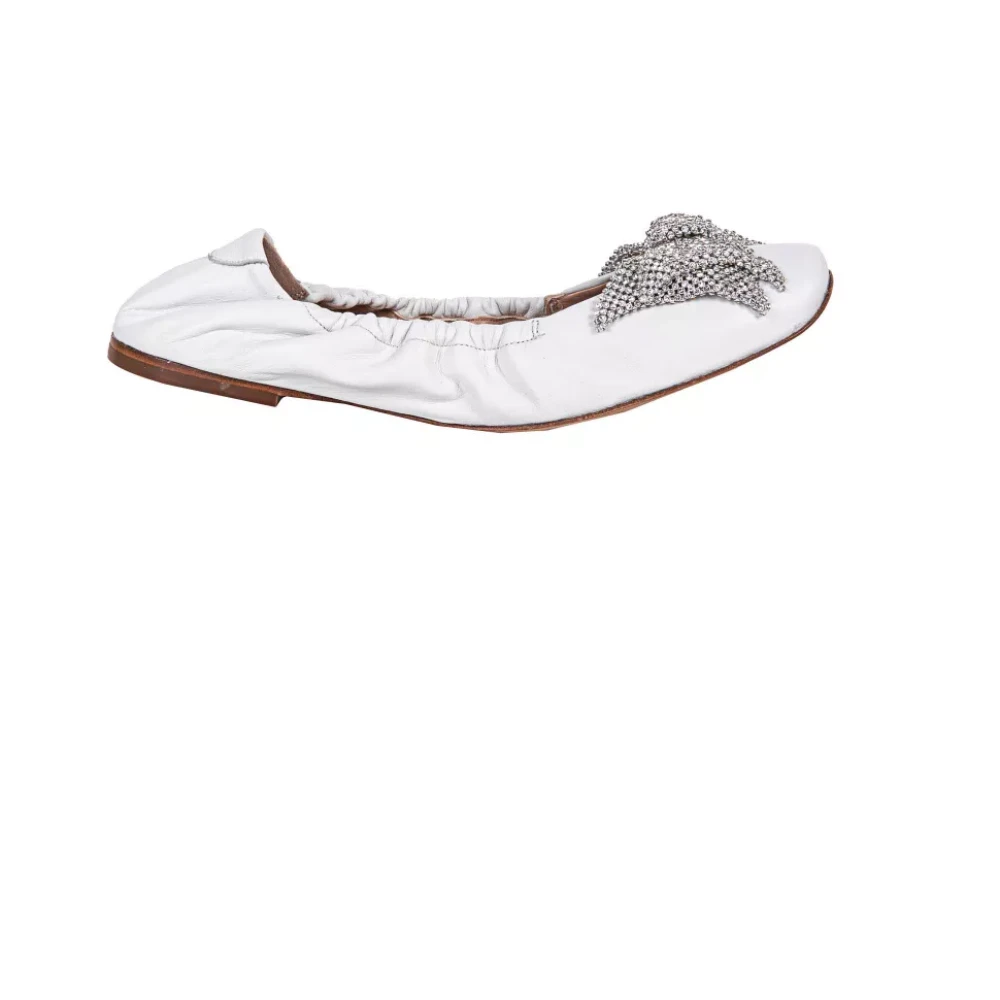 Casadei Donna Bianco Ballerine Bianche