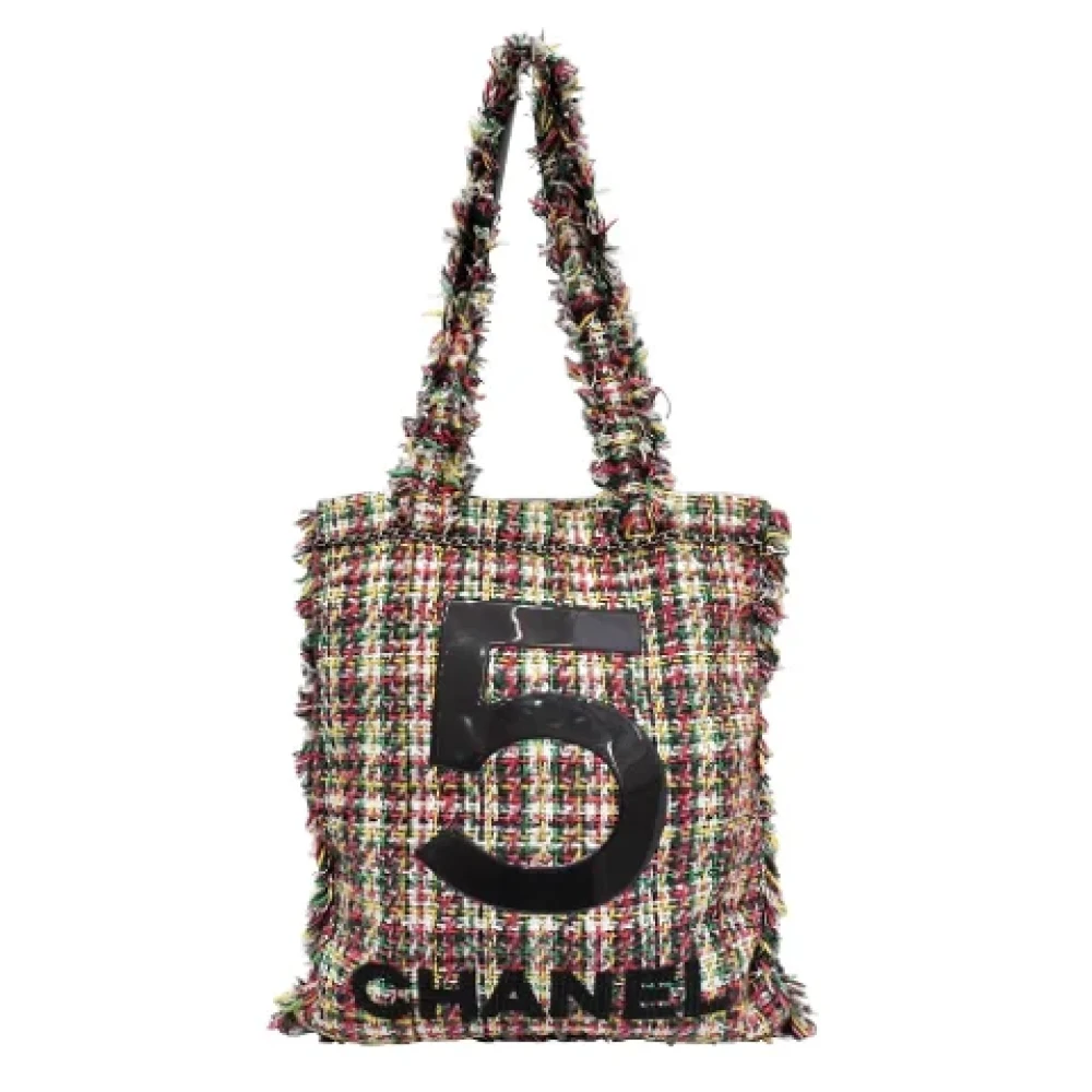 Chanel Vintage Pre-owned Fabric chanel-bags Multicolor Dames