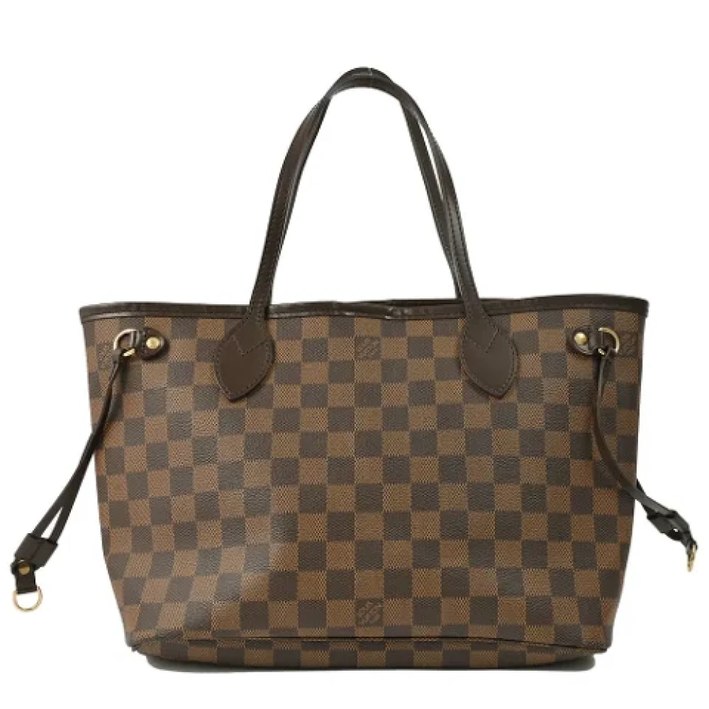 Louis Vuitton Vintage Pre-owned Canvas shoulder-bags Brown Dames