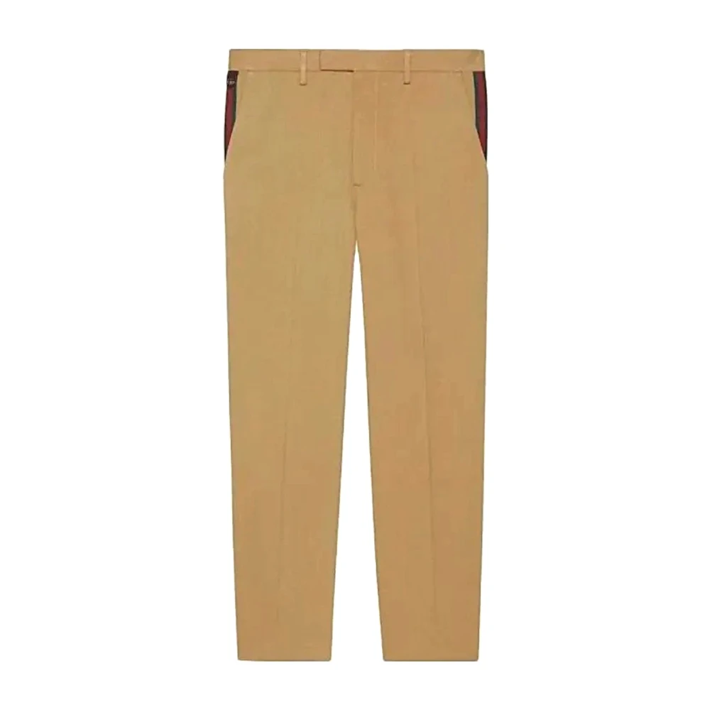 Gucci Stijlvolle broek voor mannen Beige Heren
