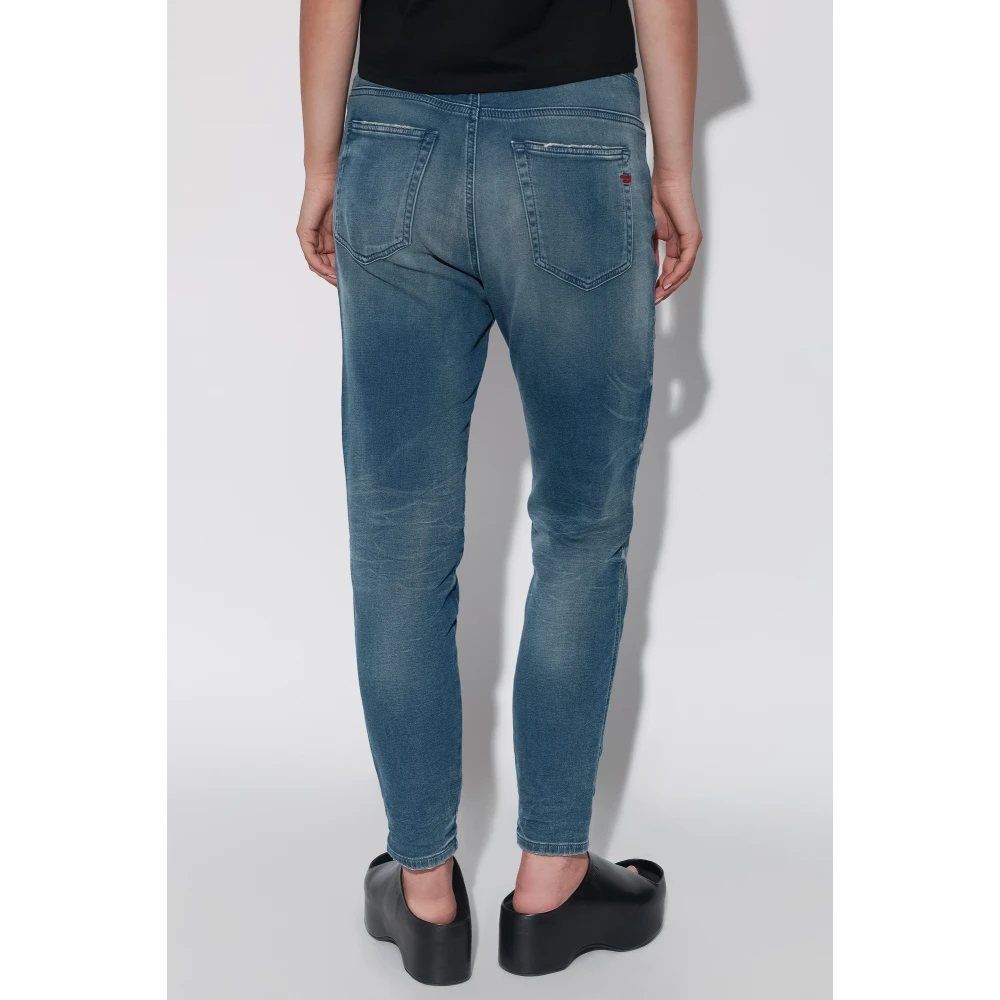 Diesel Ripped Pants 2041 D-Fayza Blue Dames