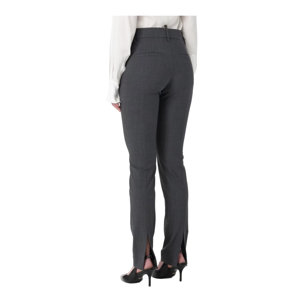 BRUNELLO CUCINELLI Stijlvolle Broek Gray Dames
