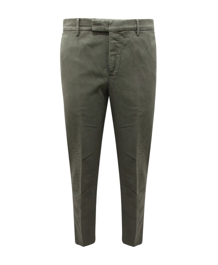 green-master-fit-stretch-trousers