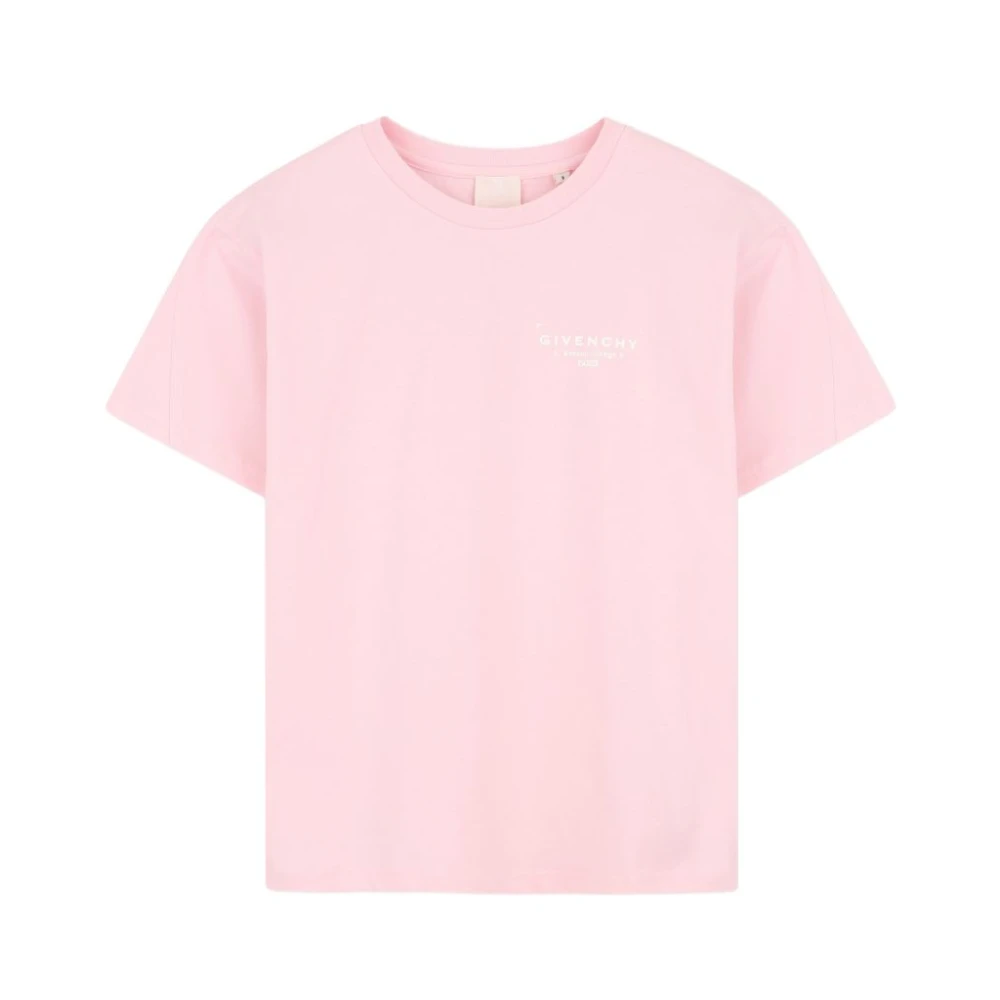 Givenchy Unisex Kids Pink Kids Short Sleeve T-Shirts, 4 Y, T-Shirt