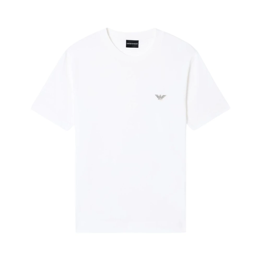 Emporio Armani Men's White T-Shirts, S, T-Shirt