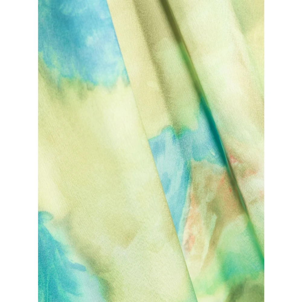 Liu Jo Waterverf Bloemen Lichtgewicht Sjaal Multicolor Dames
