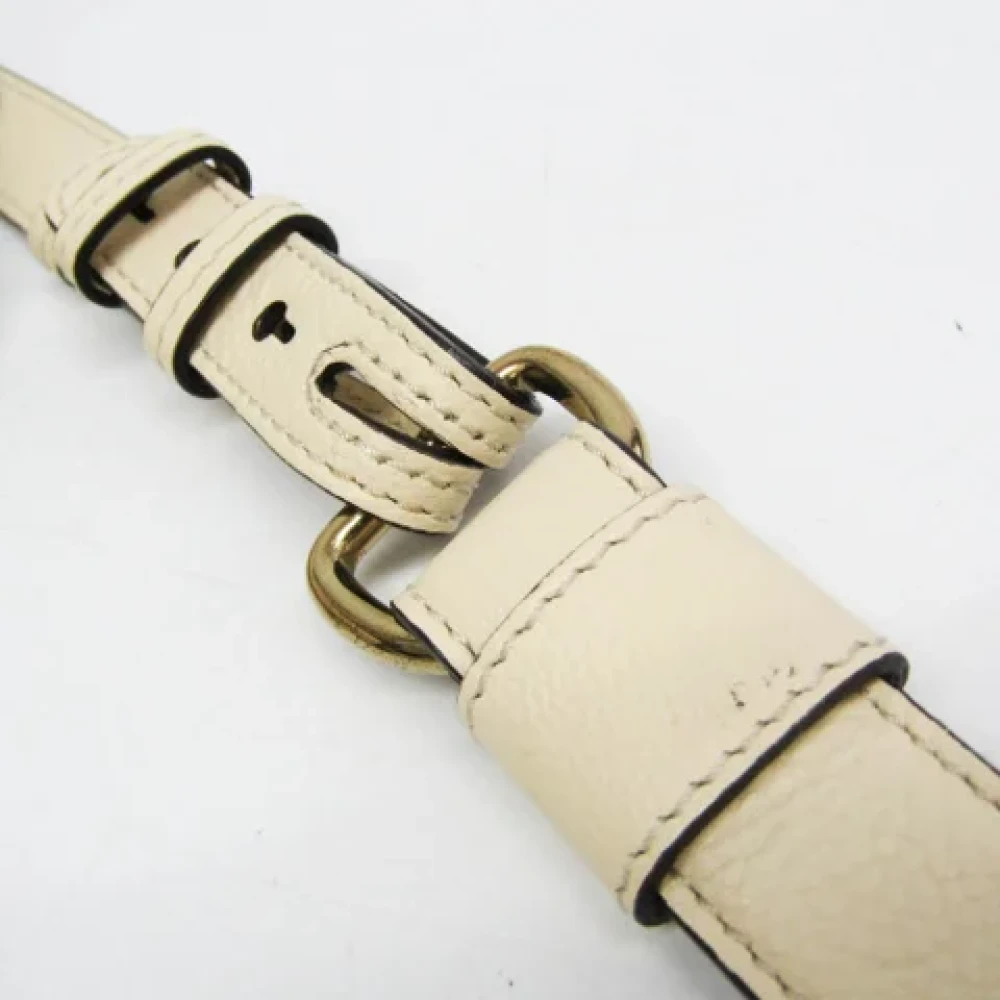 Chloé Pre-owned Leather handbags Beige Dames