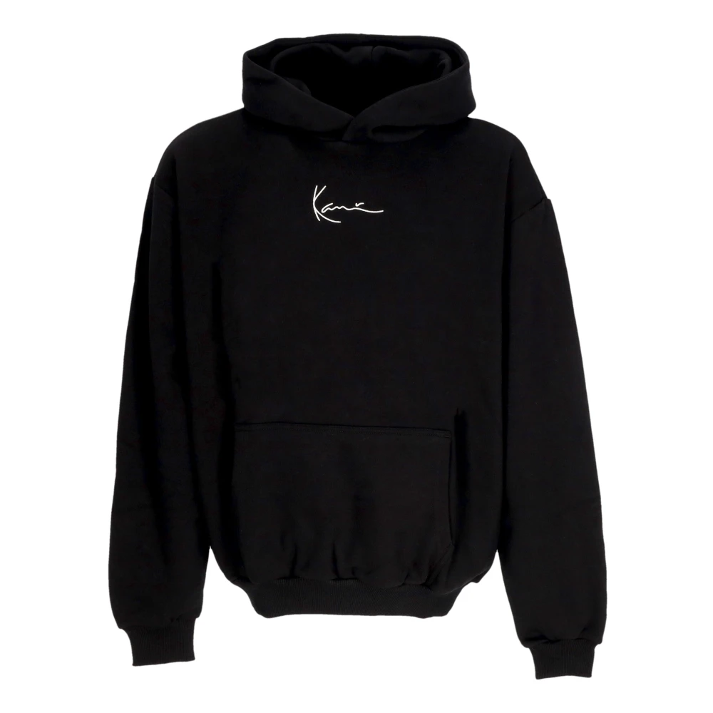 Karl Kani Men's Black Signature Essential Hoodie Sweatshirt