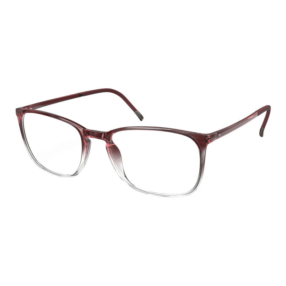 Silhouette Burgundy Brillen SPX Illusion Brown Dames