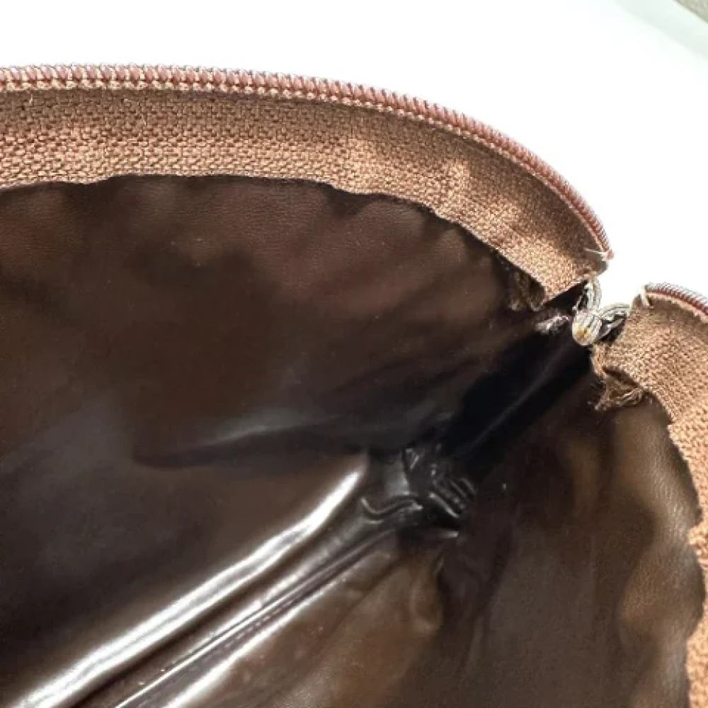 Burberry Vintage Pre-owned Fabric pouches Beige Heren