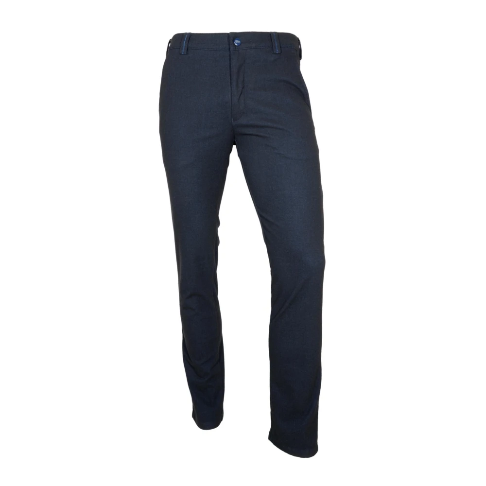 Meyer Actieve Jersey Look Blauwe Broek Blue Heren