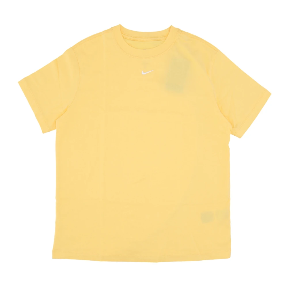 Nike Women's Yellow Training T-Shirts & Tops, M, Essentials Tee