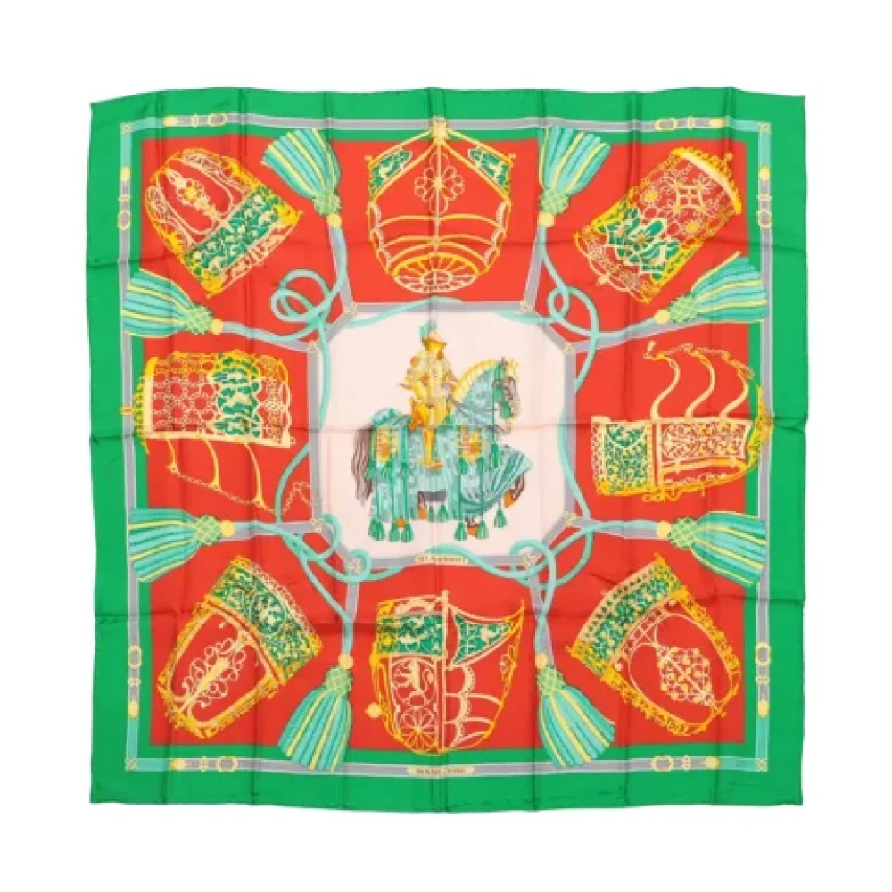 Pre-owned > Pre-owned Accessories > Pre-owned Scarves - - Hermès Vintage - Modalova