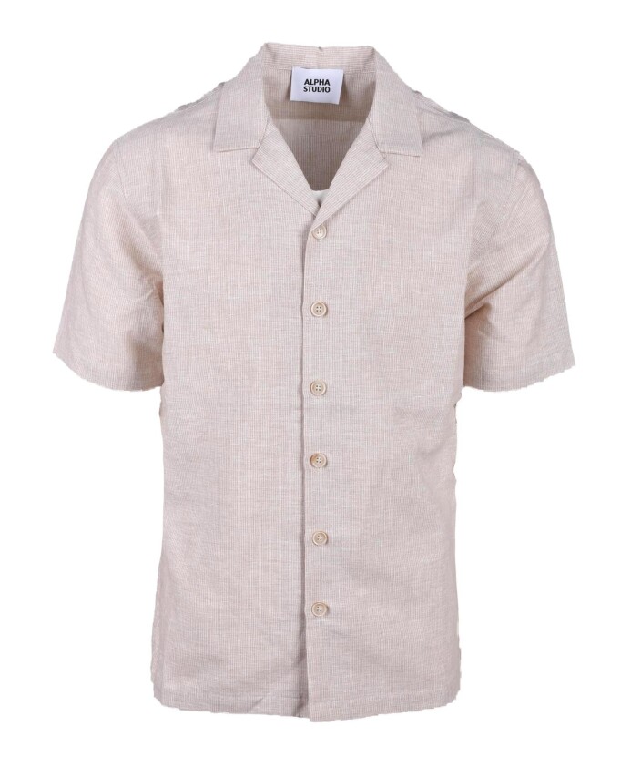 chemise-a-manches-courtes-en-melange-lin-et-coton