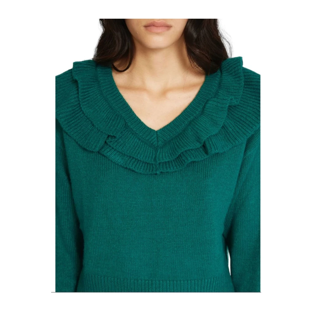 Silvian Heach Elegante Bloemenjurk voor Vrouwen Green Dames