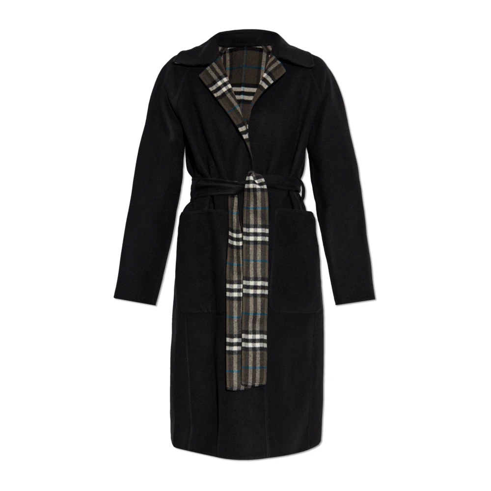 Burberry Omkeerbare jas Black Dames