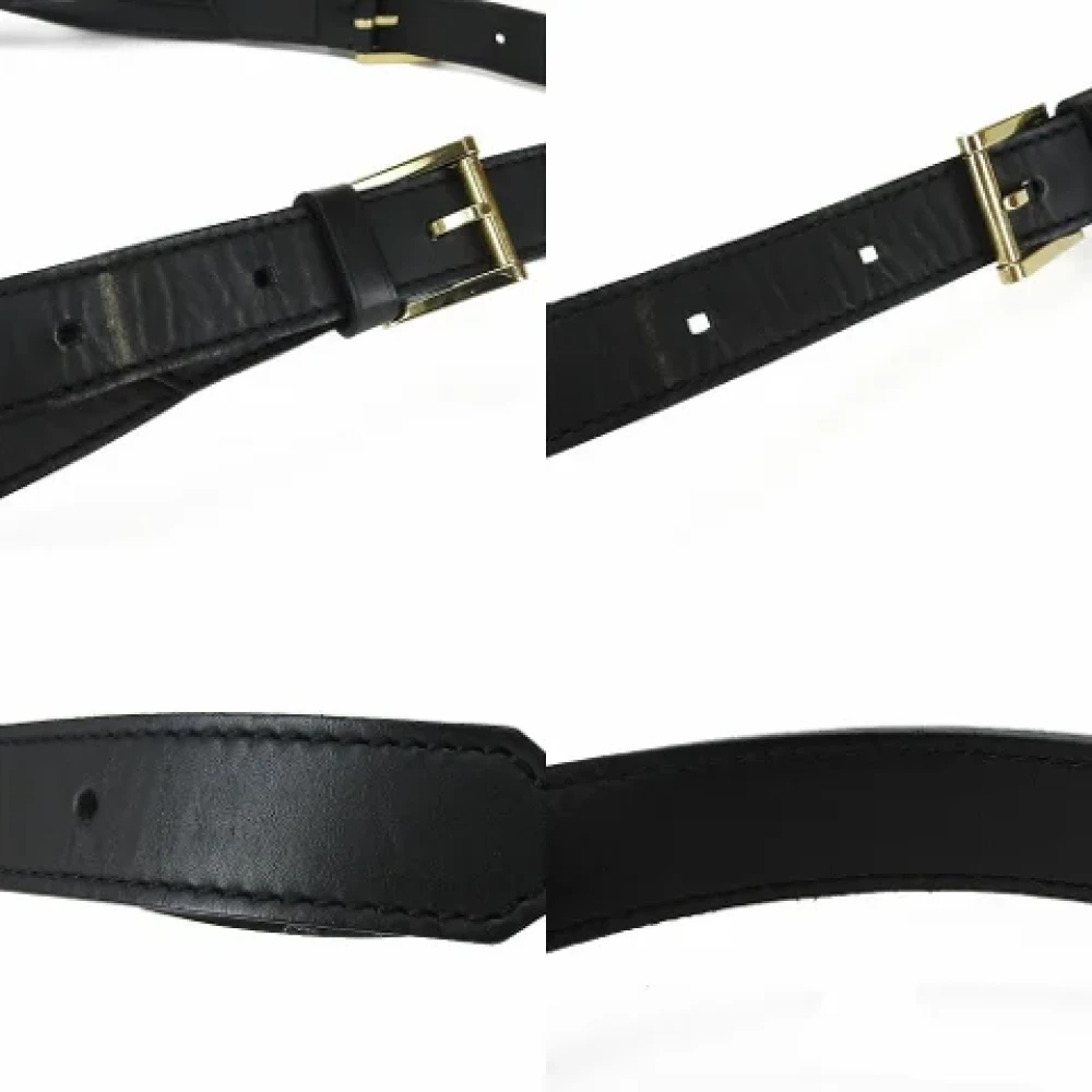 Louis Vuitton Vintage Pre-owned Leather louis-vuitton-bags Black Dames