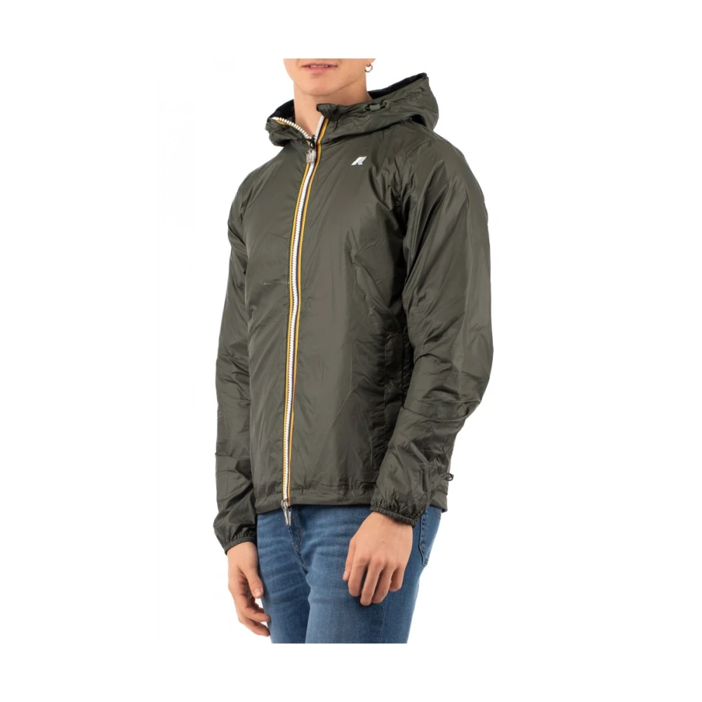 K-way Lichtgewicht Opvouwbare Jas Blue Heren